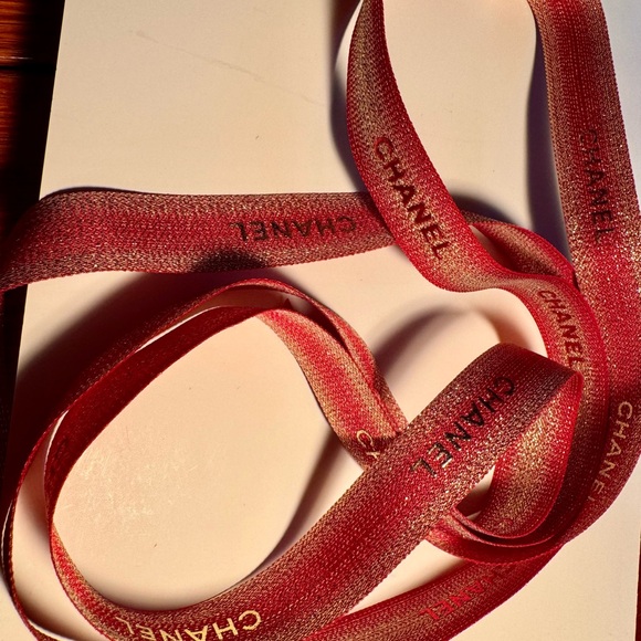 Chanel Red Accessory Ribbon - Picture 6 of 6